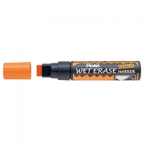 Pentel marker tečna kreda Weterase Max oranž