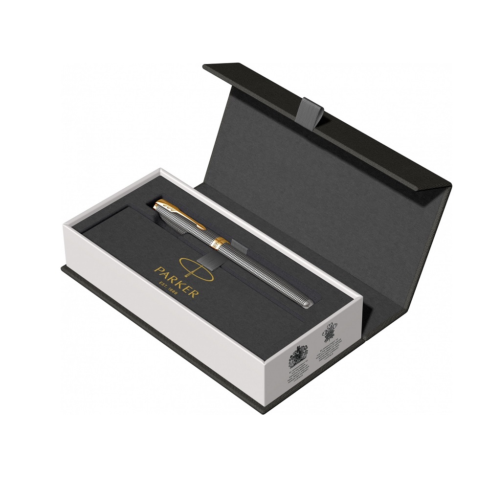 Nalivpero Parker Royal Sonet Silver Chisel GT F - Slika 8