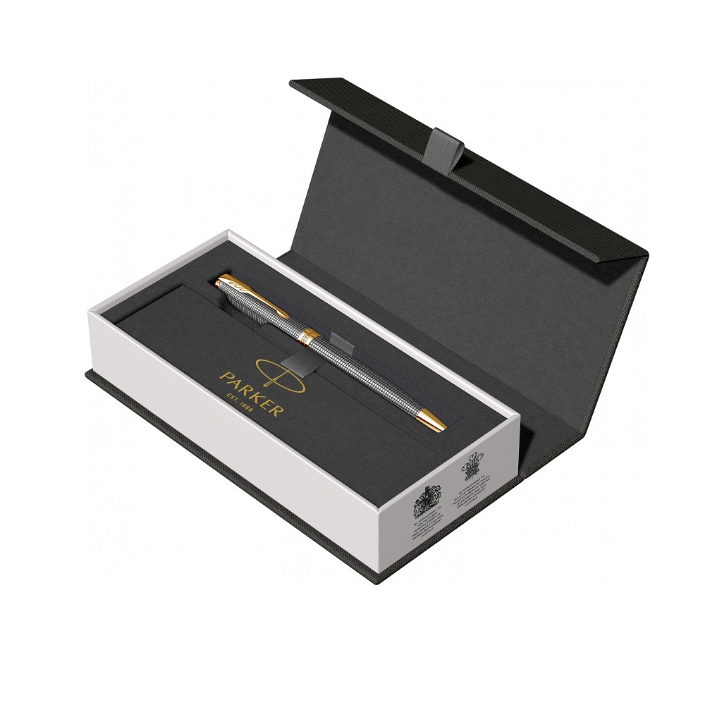 Hemijska olovka Parker Royal Sonet Silver Chisel GT - Slika 7