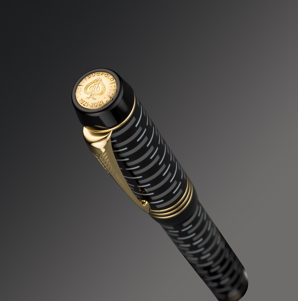 Nalivpero Parker Royal Duofold 100th Anniversary Black - Slika 11