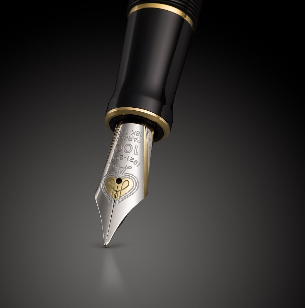 Nalivpero Parker Royal Duofold 100th Anniversary Black - Slika 9