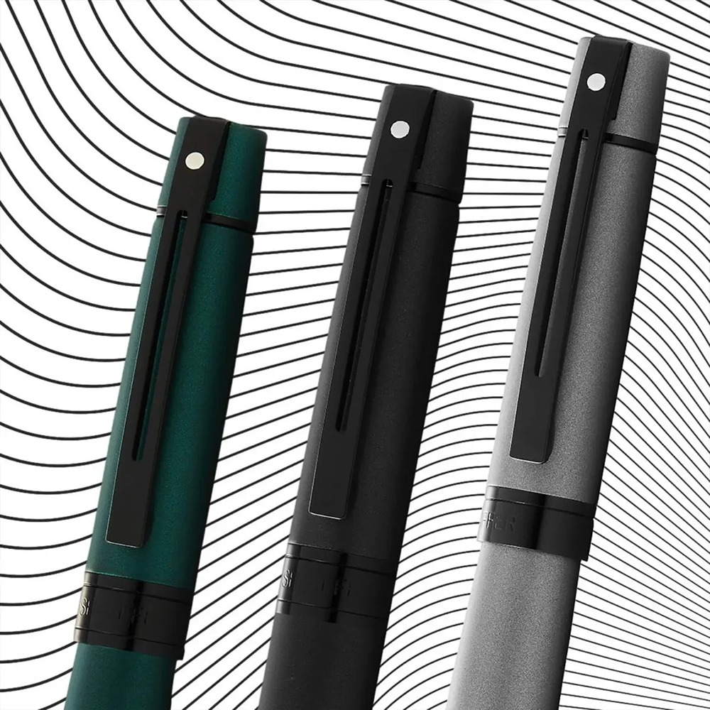 Sheaffer 300 hemijska olovka mat crni lak - Slika 4
