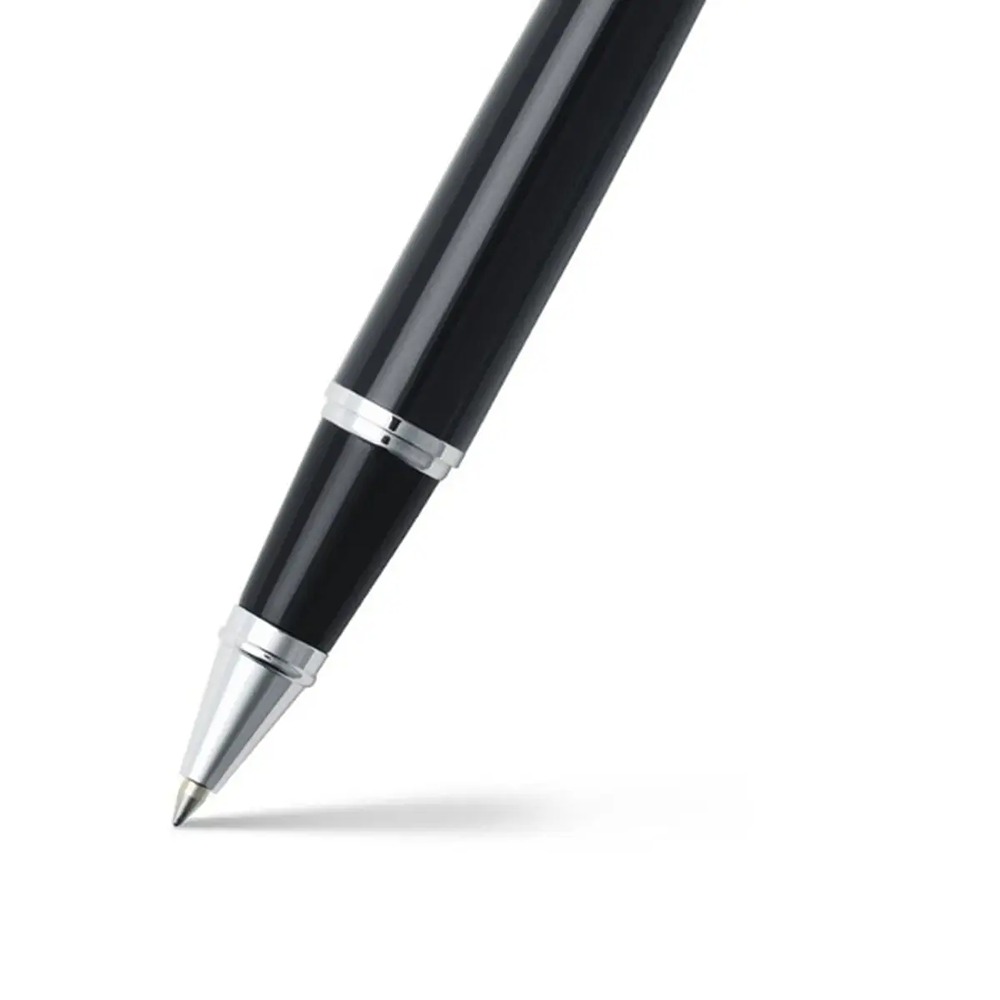 Sheaffer 300 roler olovka sjajna crna-sjajni hrom - Slika 2
