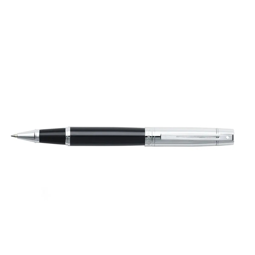 Sheaffer 300 roler olovka sjajna crna-sjajni hrom - Slika 4