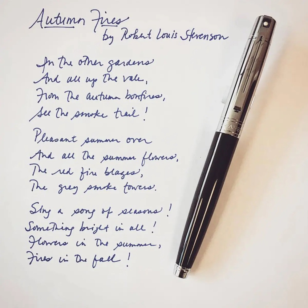 Sheaffer 300 roler olovka sjajna crna-sjajni hrom - Slika 5