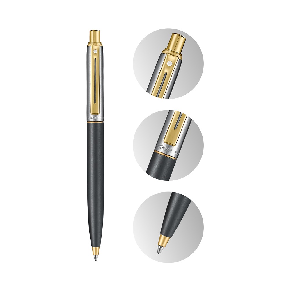 Sheaffer hemijska olovka Sentinel Metal mat crna GT - Slika 5