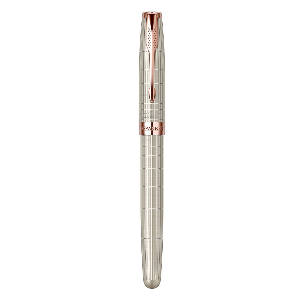 Nalivpero Parker Royal Sonet Silver Chisel PGT M - Slika 2