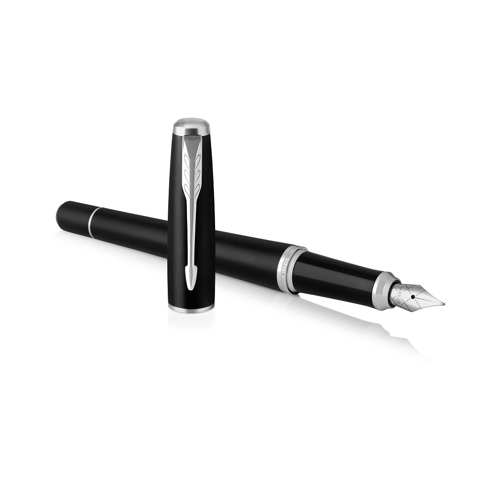 Parker poklon SET Royal Urban Mat Black CT - Nalivpero + Notes