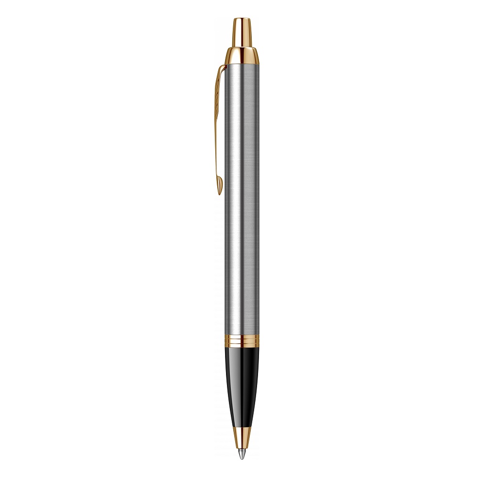 Hemijska olovka PARKER Royal IM Brushed Metal GT - Slika 2
