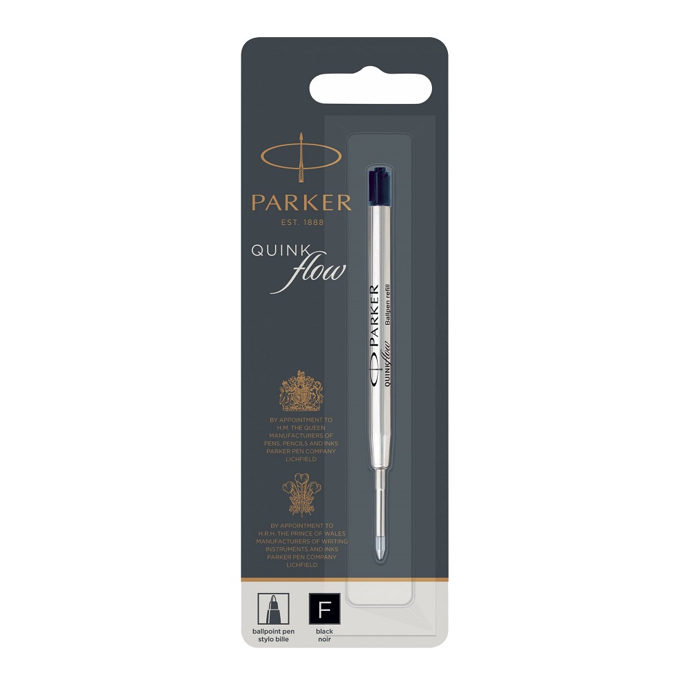 Refil za hemijsku olovku Parker Royal Quink Black F - Slika 2