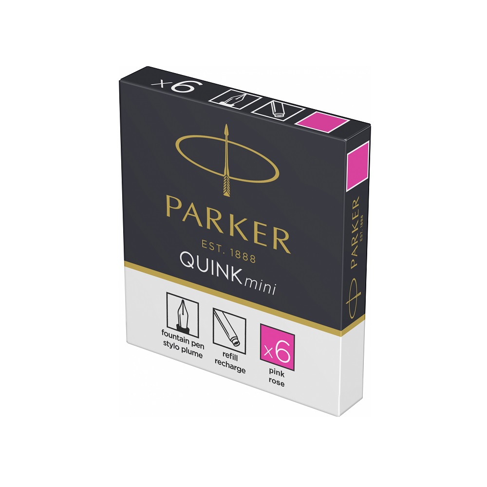 Patrone za nalivpero Parker Royal Quink Pink Mini