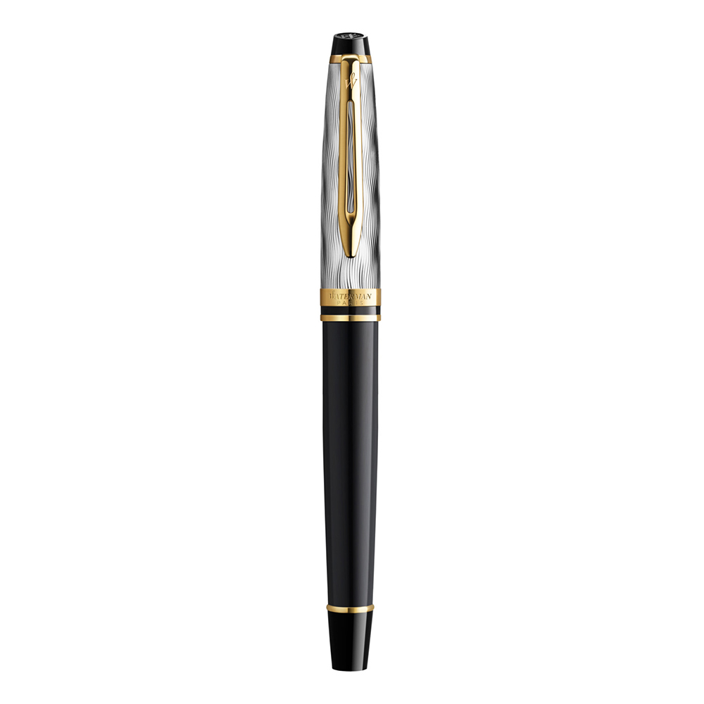 Roler olovka WATERMAN Expert DeLux Black GT - Slika 2