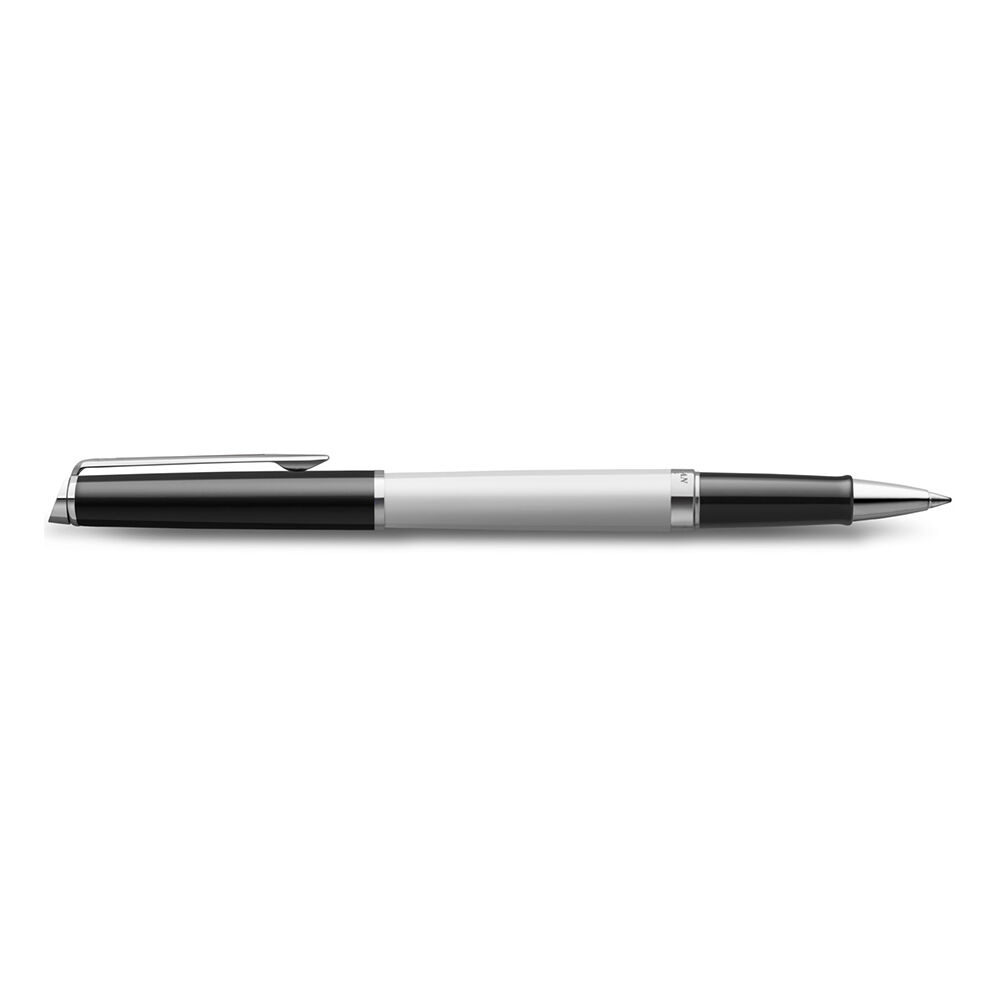 Roler olovka WATERMAN Hemisphere Black-White CT - Slika 3