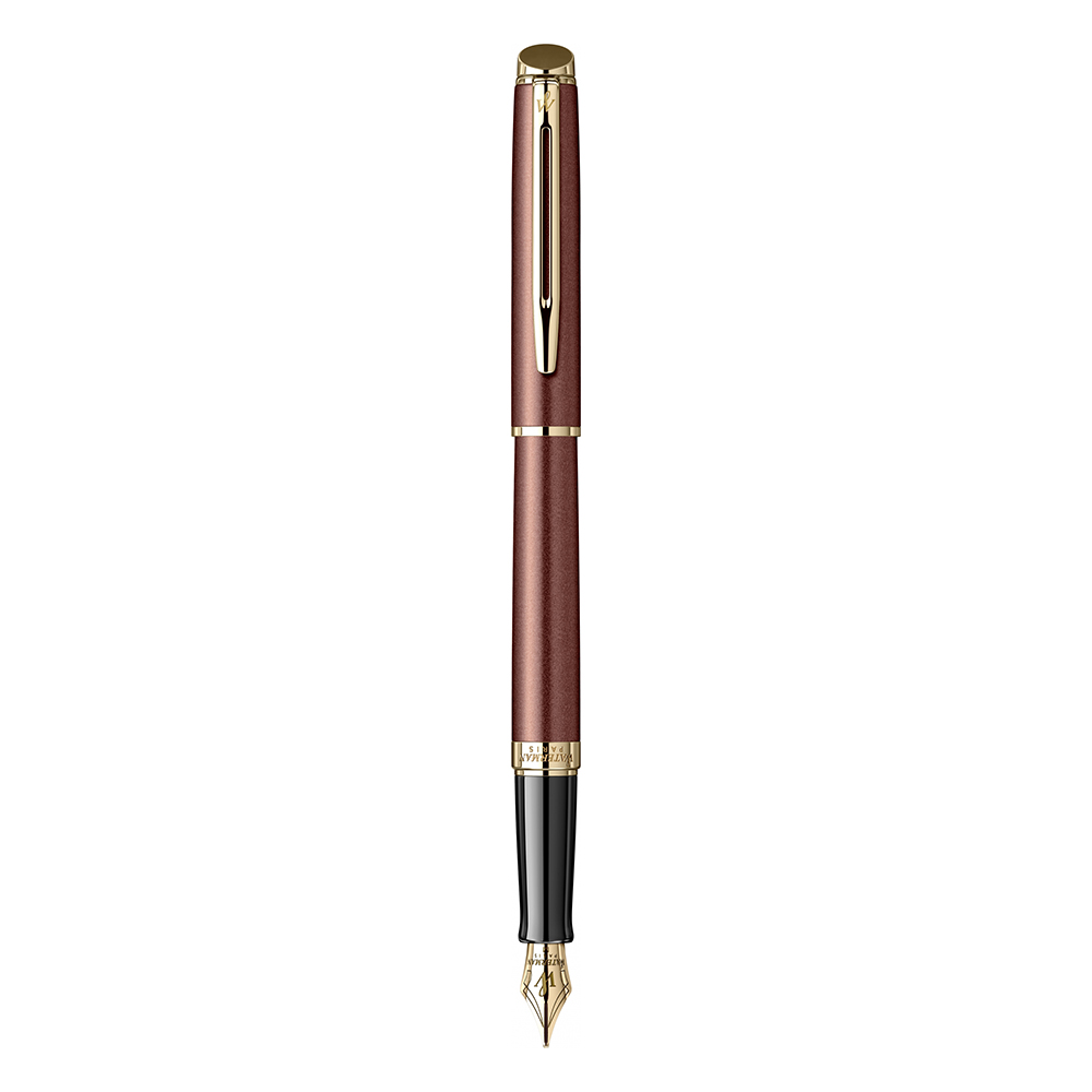 WATERMAN olovke poklon set - Hemijska olovka + Nalivpero - HEMISPHERE RED - Slika 5