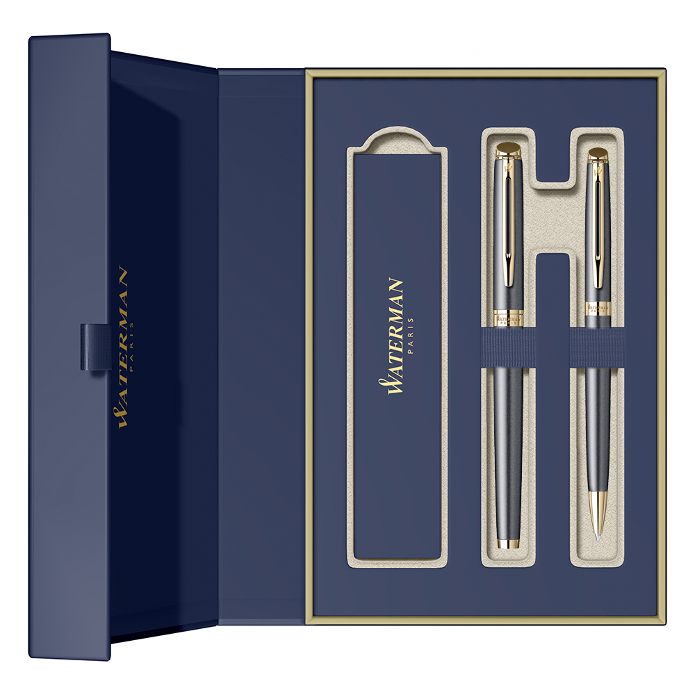 WATERMAN olovke poklon set - Hemijska olovka + Nalivpero - HEMISPHERE LAVA